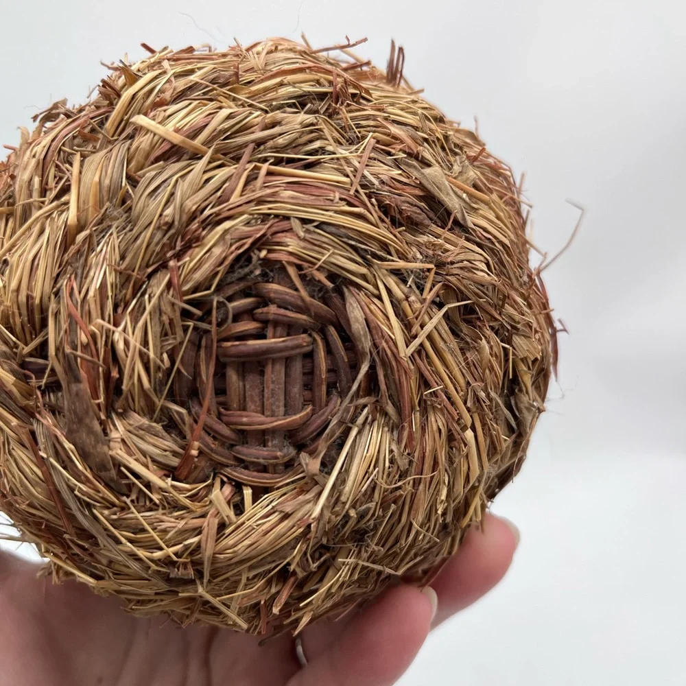Natural Woven Birdhouse